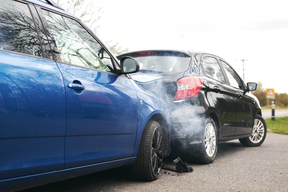 Rear end car accident